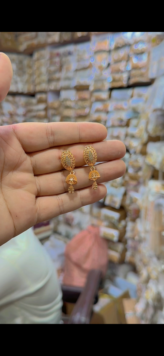 Gold plated D Bali(Db045)