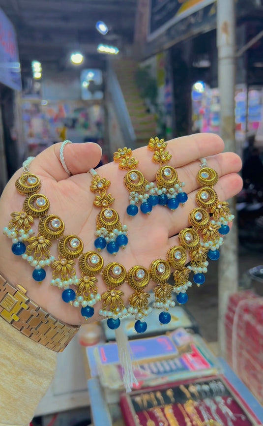 3d Turkish Necklace set (Ns168)