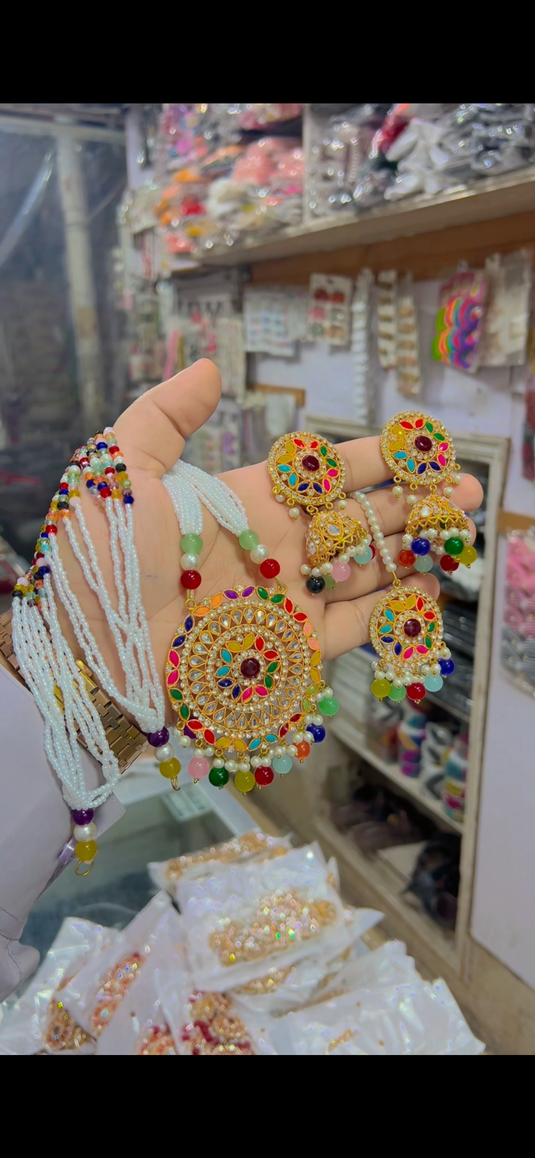 Kundan mala set (Ms09)