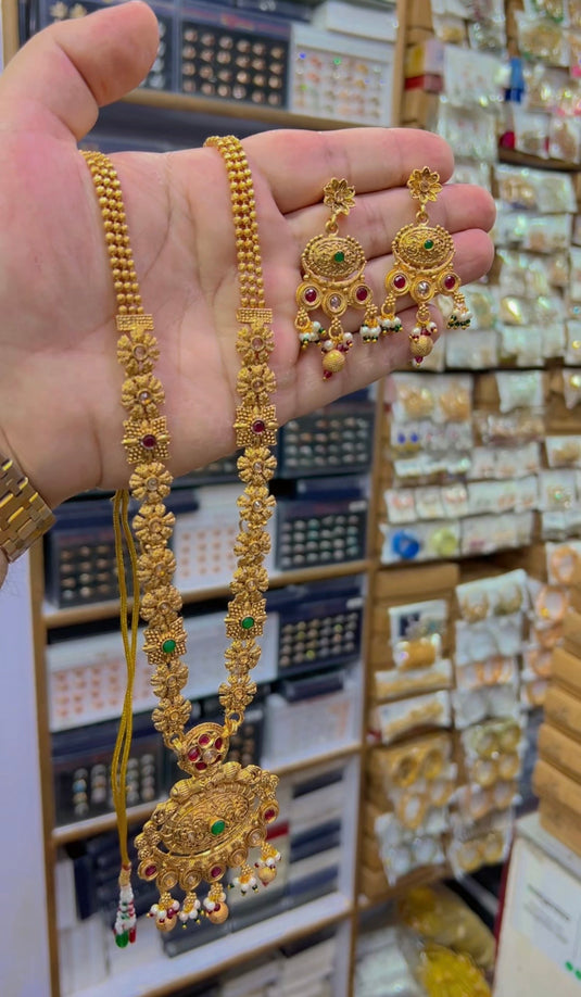 Rajwari mala set (Ms026)