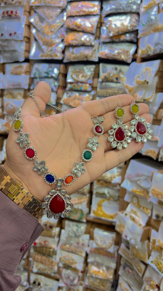 Kundan set (Ns014)