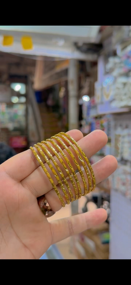 Gold plated Bangles(Bg388)