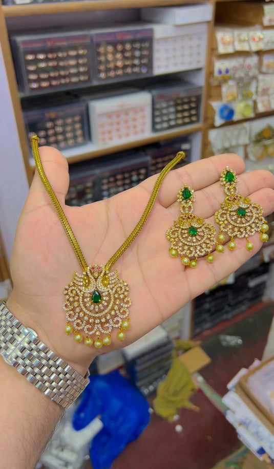 South Indian necklace set (Ns130)