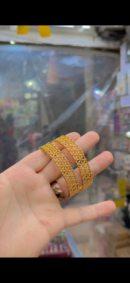 Gold plated Bangles(Bg344)
