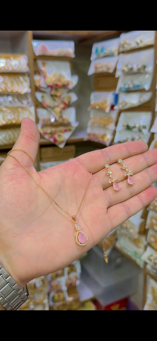 One Carrat Locket set(Ls151)