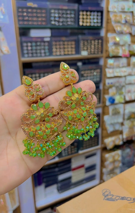 Zircone Sona polish earrings (Er96)