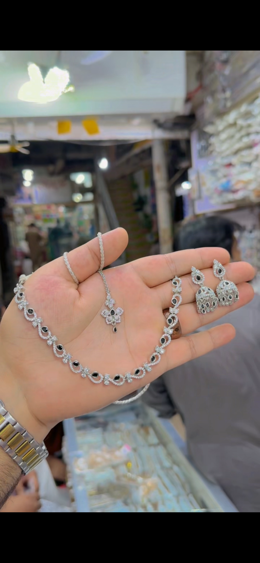 One Carrat Necklace set(Ns316)