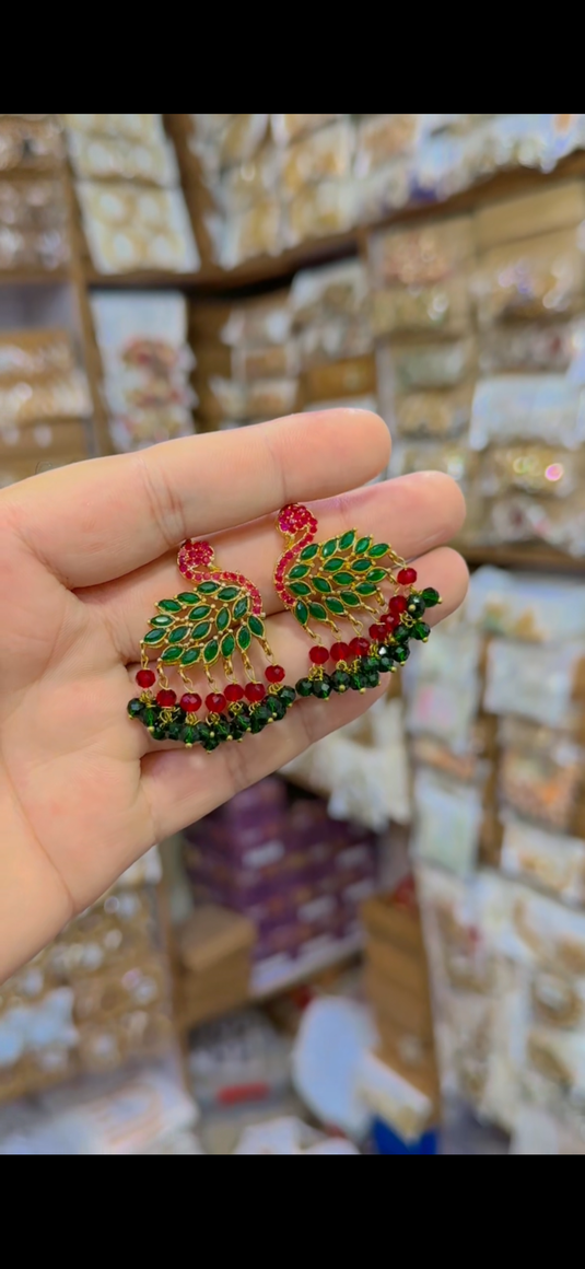 Real Sona Polish Zircone Earrings(Er99)