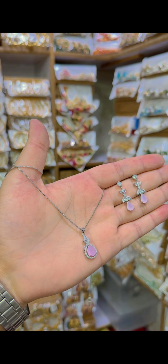 One Carrat Locket set(Ls151)