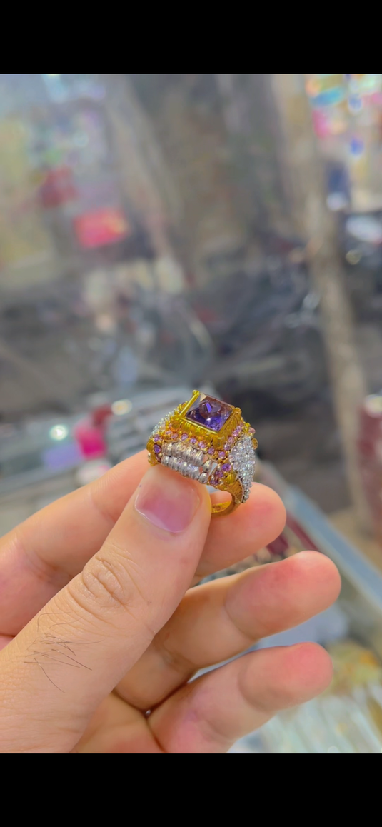 RP Gold plated Ring(Rg014)