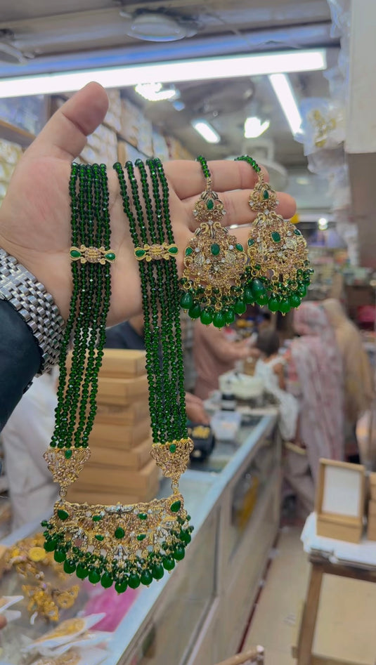 3d Bridal mala set (Ns331)