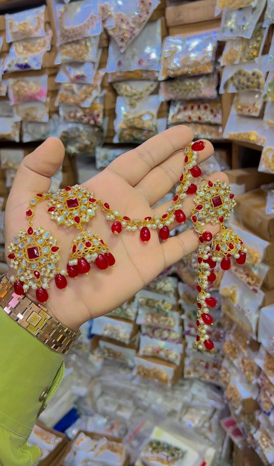 Sharay wali Jhumki + bindiya (Bk23)