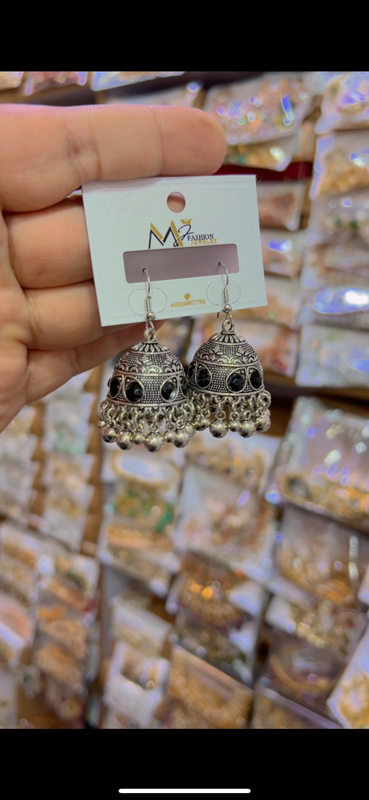 oxidise jhumki ( Er043)