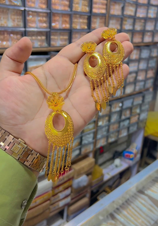Gold plated Locet set (Ls082)