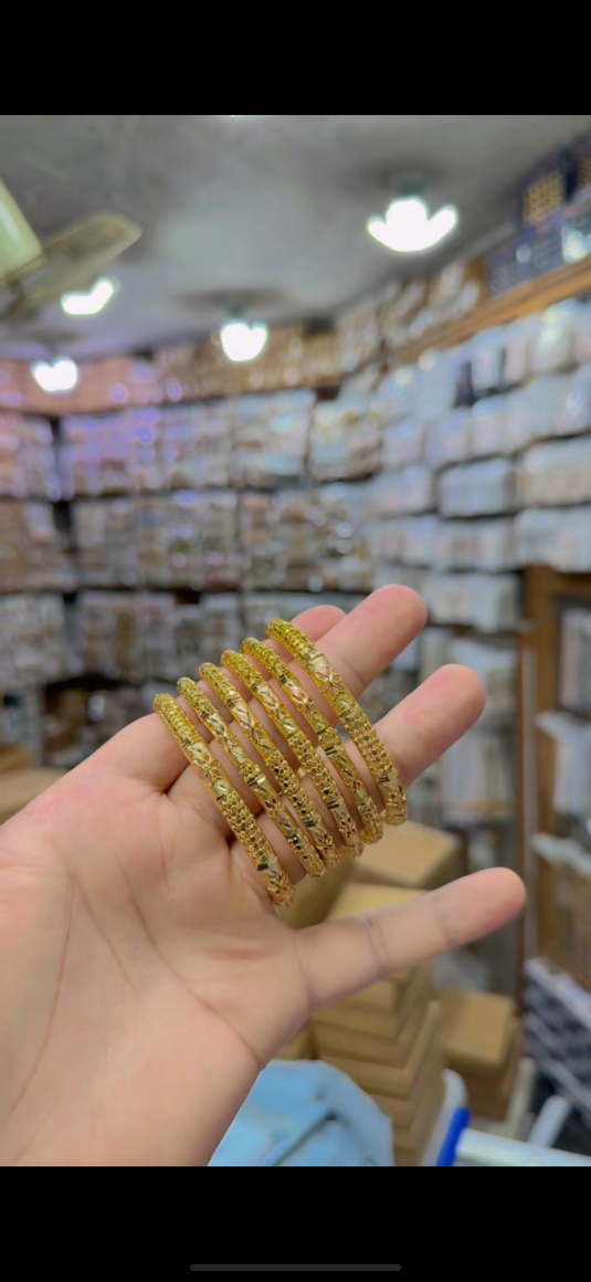 Gold plated Bangles(Bg268)