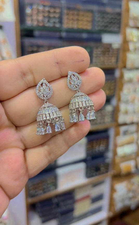 1 carat (Ad) Jhumki (Er104)