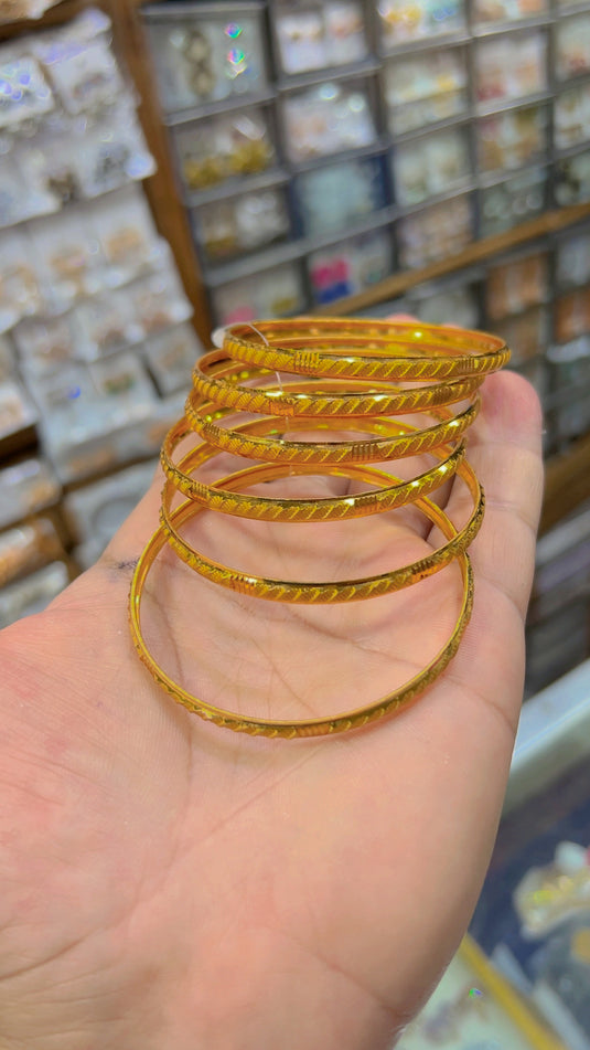 Gold Plated bangles (Bg69)