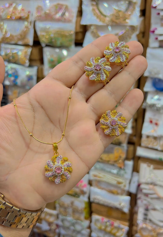 Gold plated Combo set (Ls071)