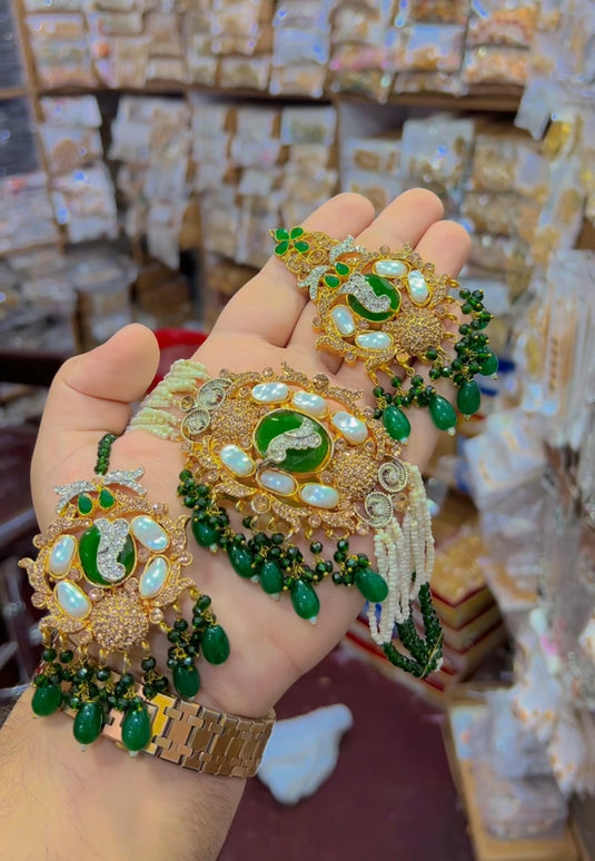 3d Mother of pearl Chokar set (Cs65)