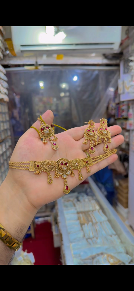 Indian Rajwari Chokar set(Cs144)