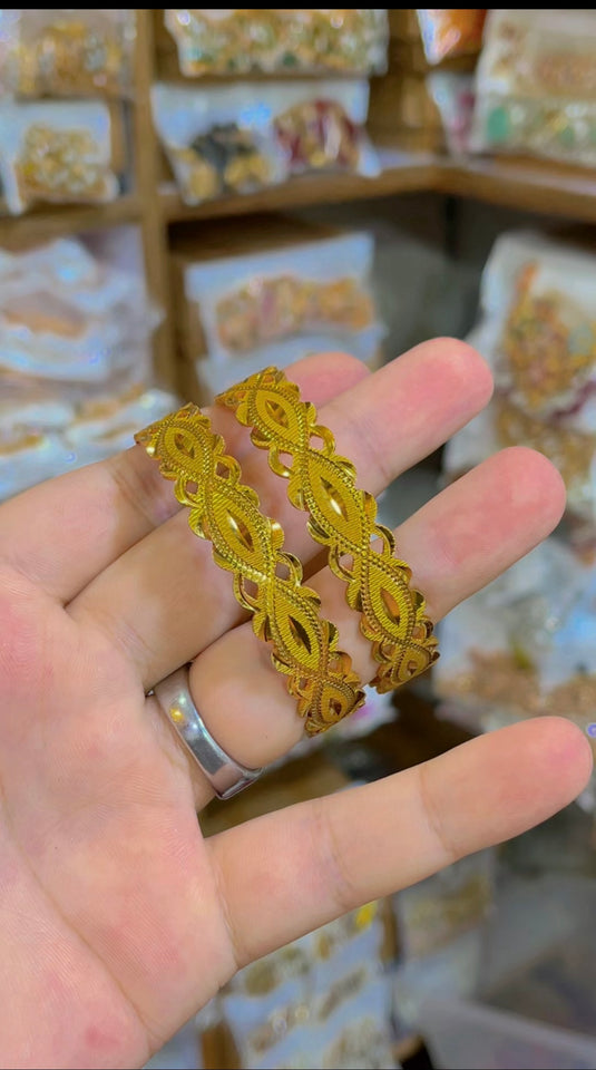 Gold plated Bangles(Bg108)