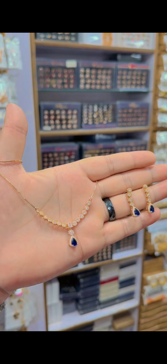Gold plated Locket set(Ls169)
