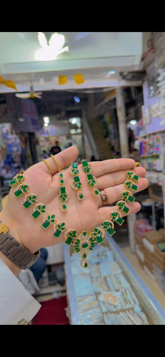 Zircone Necklace set(Ns354)