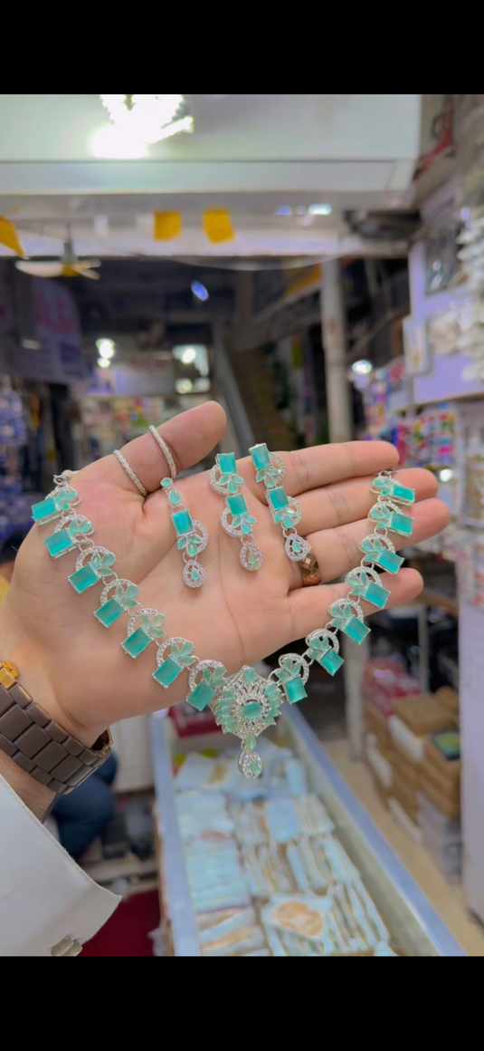 Zircone Necklace set(Ns354)