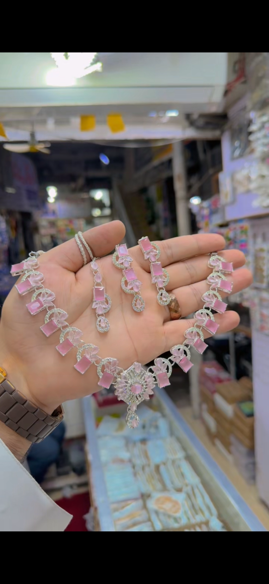 Zircone Necklace set(Ns354)