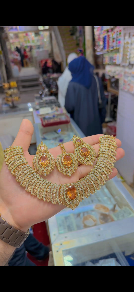 Zircone Necklace set(Ns358)