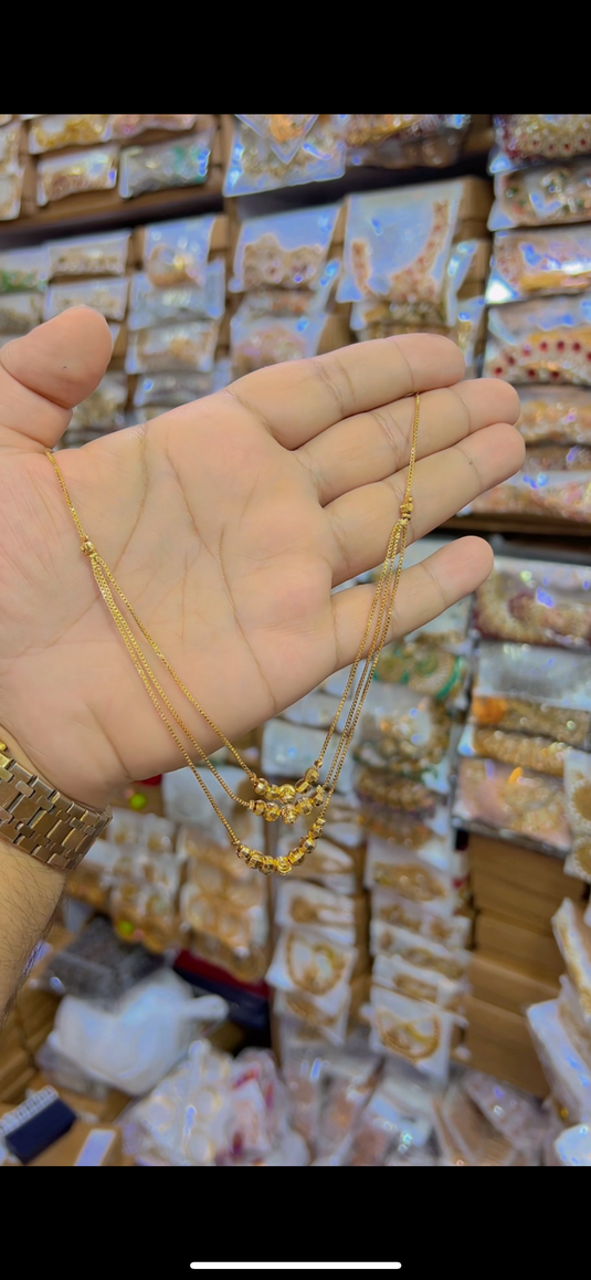 Gold plated chain (Lc078)
