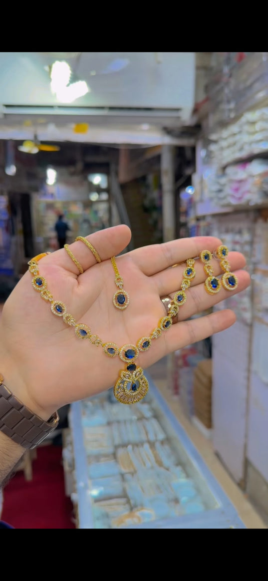 One Carrat AD Necklace set(Ns234)