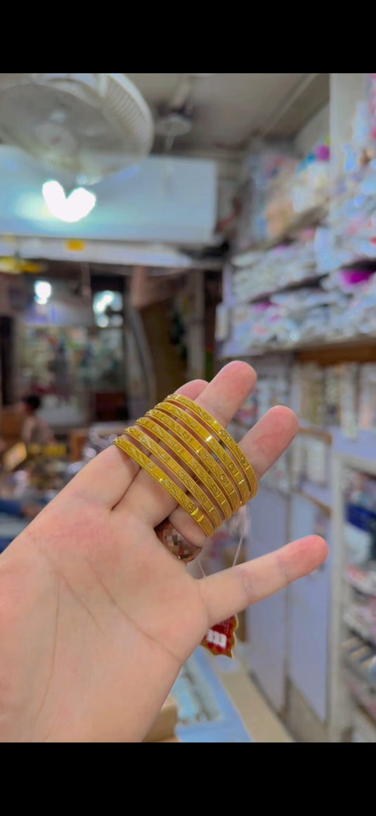 Gold plated bangles(bg303)