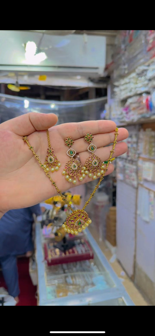 South indian Necklace set(Ns240)